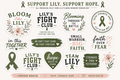 Lily Strong Sticker Sheet